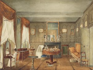 View of a Morning Room Interior